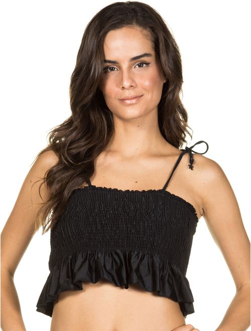 Cropped Regata Lastex Liso