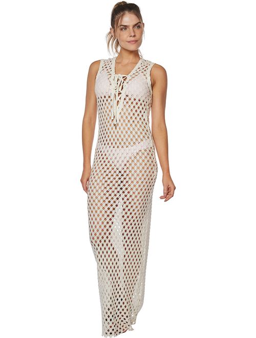 Vestido Longo Liso em Tela
