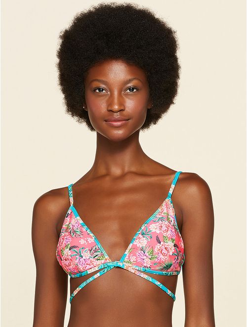 Top Cortininha Estampado Maní