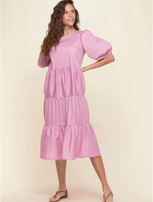 Vestido Mangas Bufantes Medellin