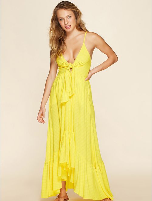 Vestido Midi Babados Granadilla