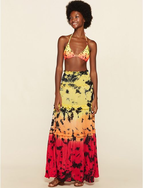 Saia Longa Estampada Cali