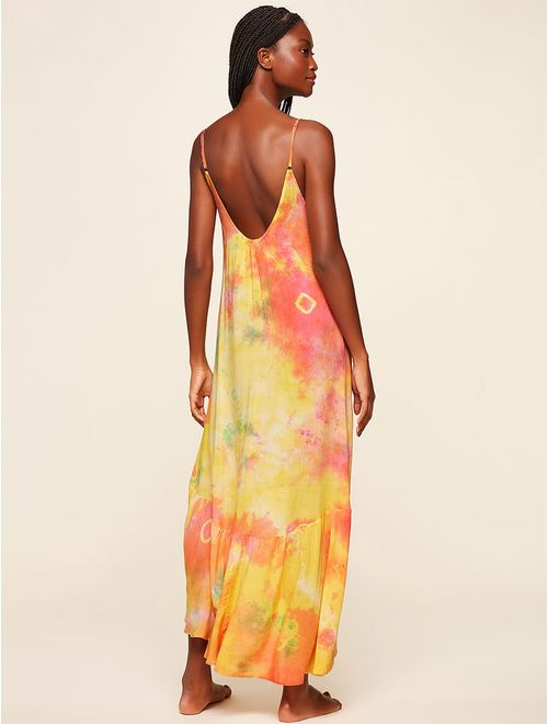 Vestido Midi Estampado Summer Rainbow
