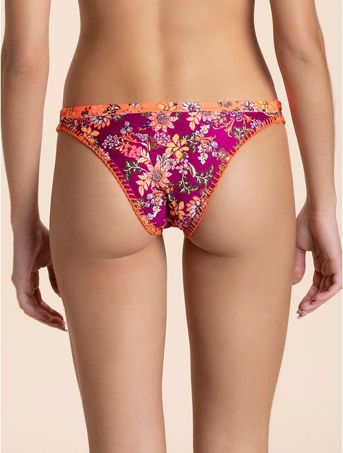 Tanga Lateral Média Estampada Limon