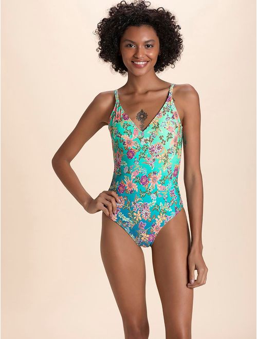 Maiô Básico Estampado Limon