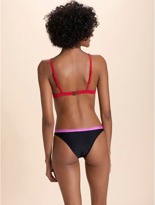 Top Triângulo + Tanga Lateral Média Mãe é Sol