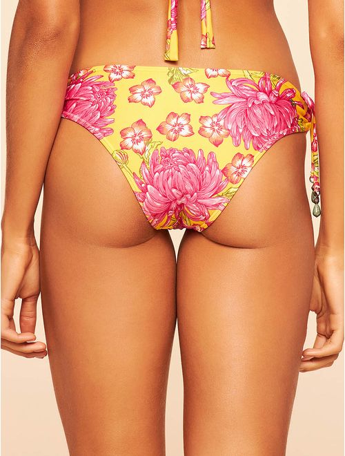 Tanga Lateral Média Estampada Chita