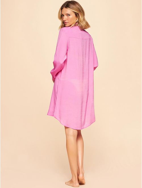 Camisa Manga Longa Shantung