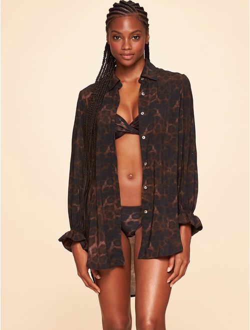 Camisa Life Print Natural