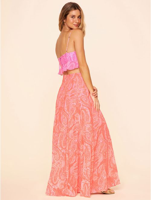 Saia Longa Estampada Paradise