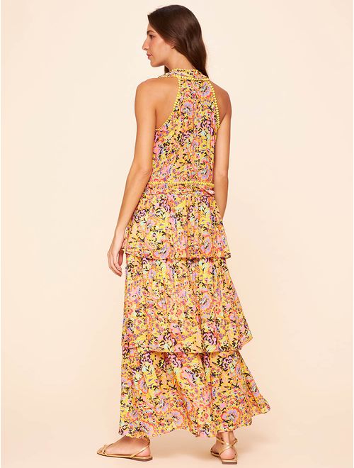 Vestido Longo Estampado Swell