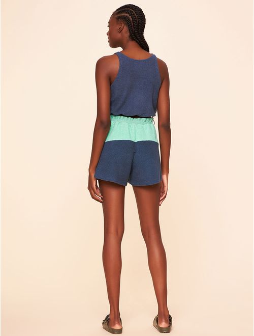 Cropped Regata + Shorts Liso Double Colors