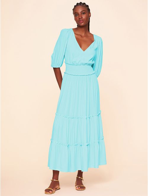 Vestido Longo Cambraia Colors