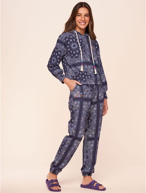Conjunto de Moletom Paisley Seaside