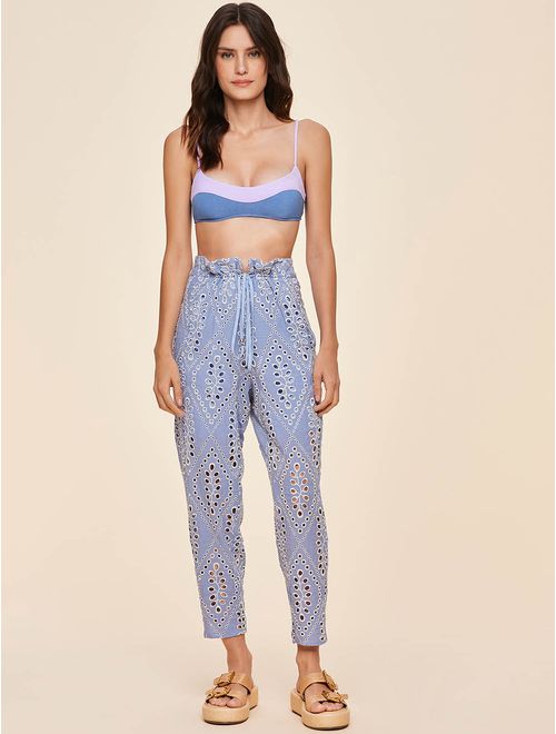 Calça Clochard Em Laise Uluwatu