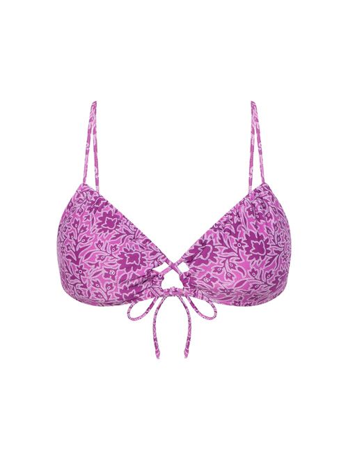 Top Cut Out Estampado Raya