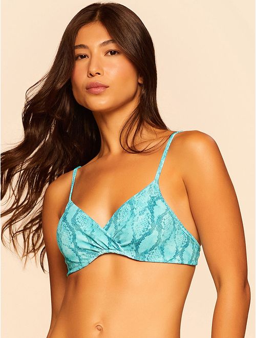 Top Meia Taça Estampado Pantai