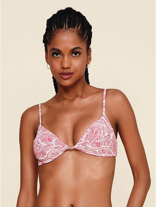 Top Triângulo Estampado Ubud