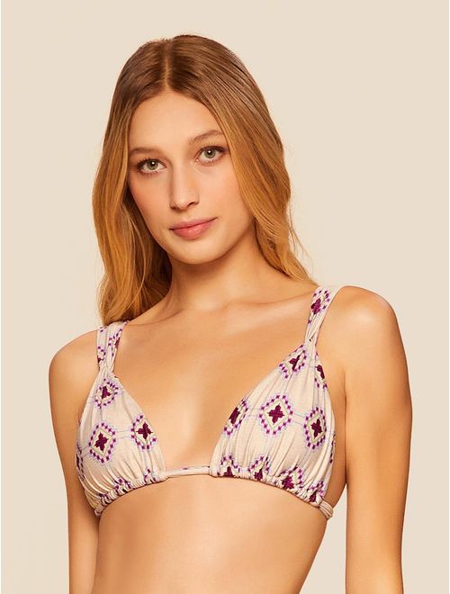 Top Cortininha Estampado Vera Cruz