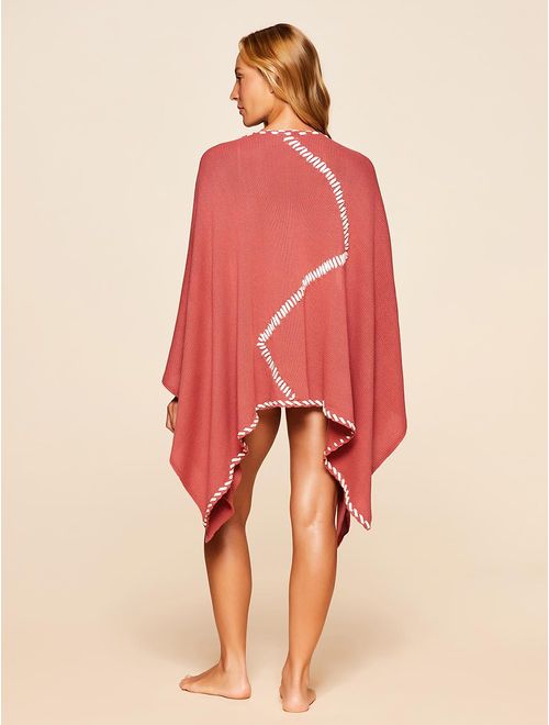 Poncho em Tricot Solanas