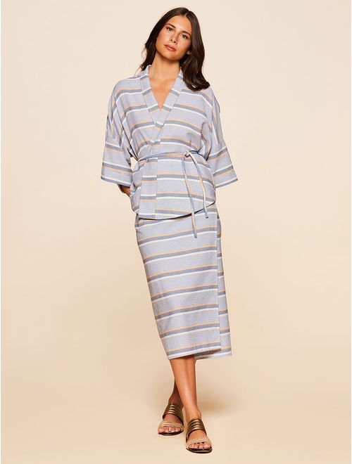 Kimono + Saia Lisos Solanas Hortênsia