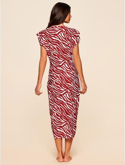Vestido Midi Estampado Soleado