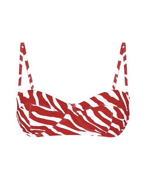 Top Meia Taça Estampado Soleado