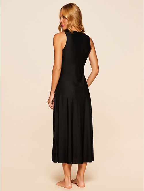 Vestido Midi Cut Out Lisos Bikini