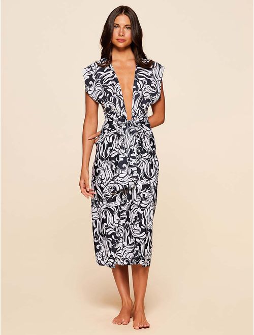 Vestido Midi Estampado Verano