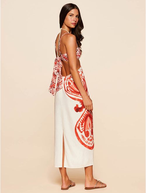 Vestido Midi em Linho Chica