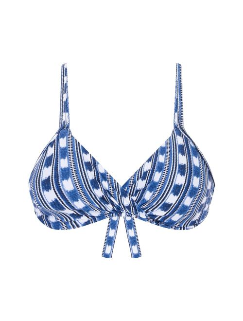 Top Meia Taça Estampado Montevidéu