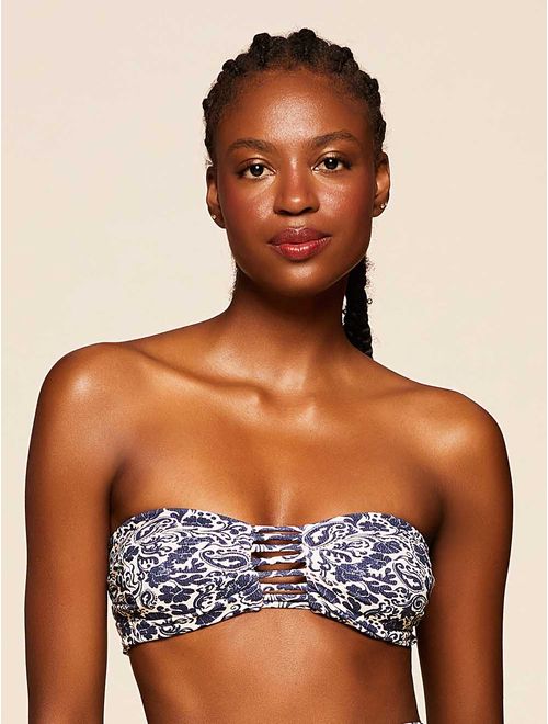 Top Bandeau Estampado Sueños