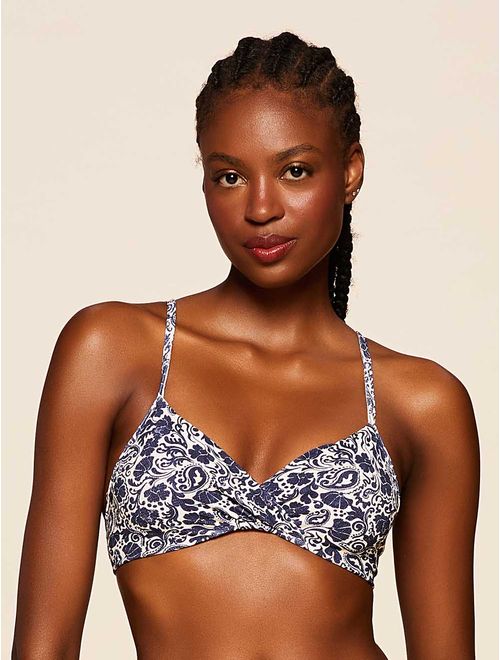 Top Meia Taça Estampado Sueños