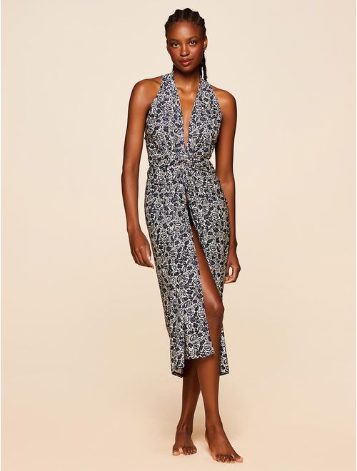 Vestido Midi Estampado Sueños