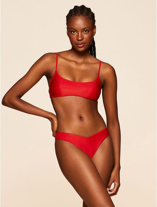 Top Faixa + Tanga Asa Delta Lisos Chica