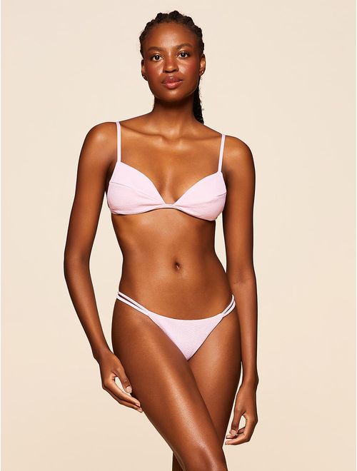 Top Triângulo  + Tanga Lateral Estreita Lisos Encanto