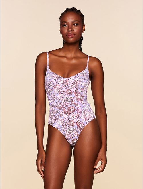 Maiô Meia Taça Estampado Las Flores