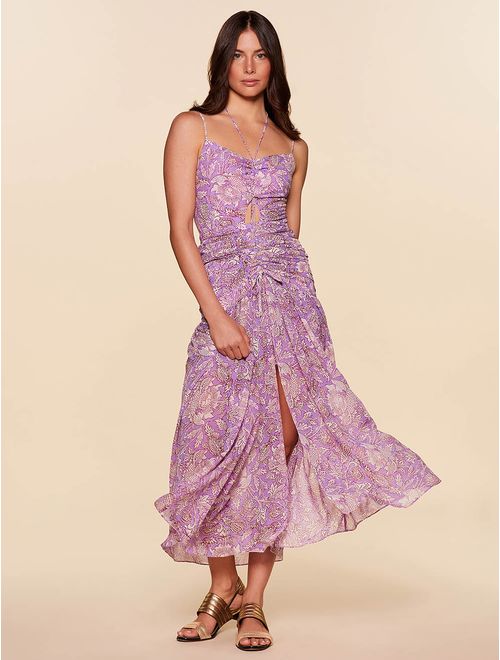 Vestido Longo Estampado Las Flores