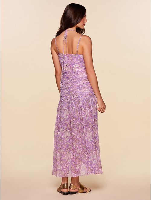 Vestido Longo Estampado Las Flores