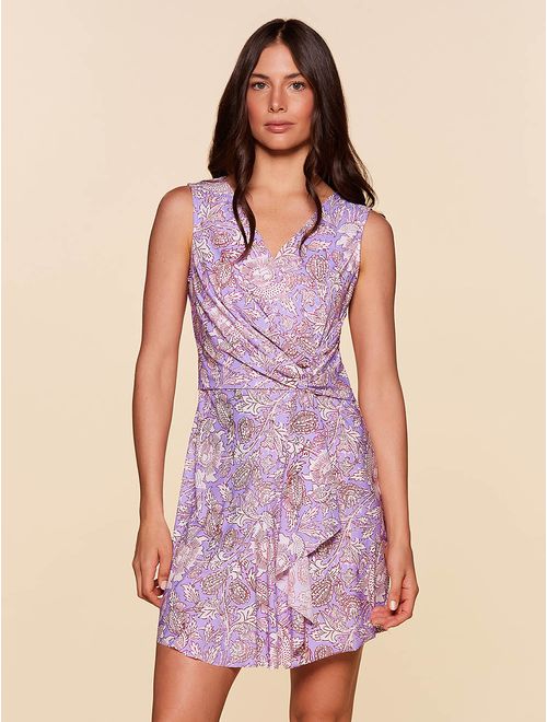 Vestido Curto Estampado Las Flores