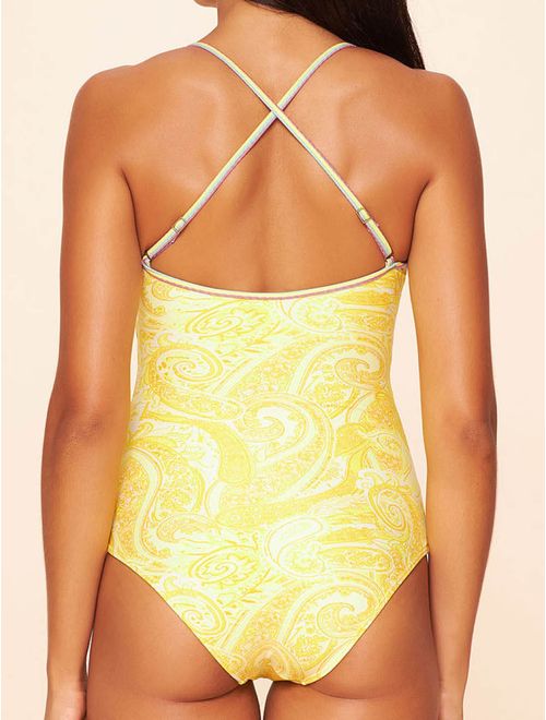 Maiô Básico Estampado Paradise