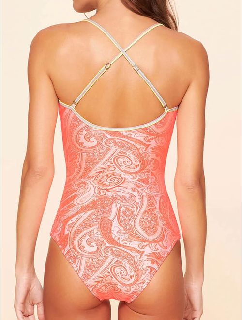 Maiô Básico Estampado Paradise