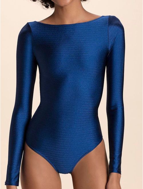 Maiô Manga Longa Lisos