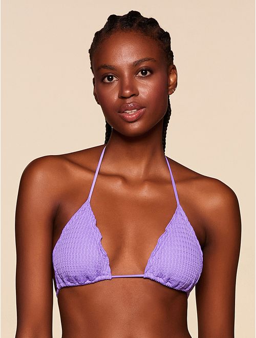 Top Cortininha Ruffle Biquíni da Sorte