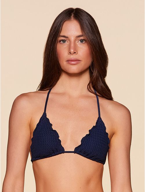 Top Cortininha Ruffle Biquíni da Sorte