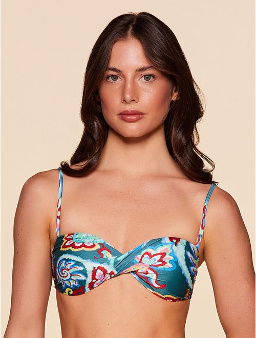 Top Faixa Estampado Puerto