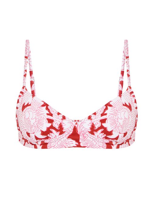 Top Meia Taça Estampado Radiante