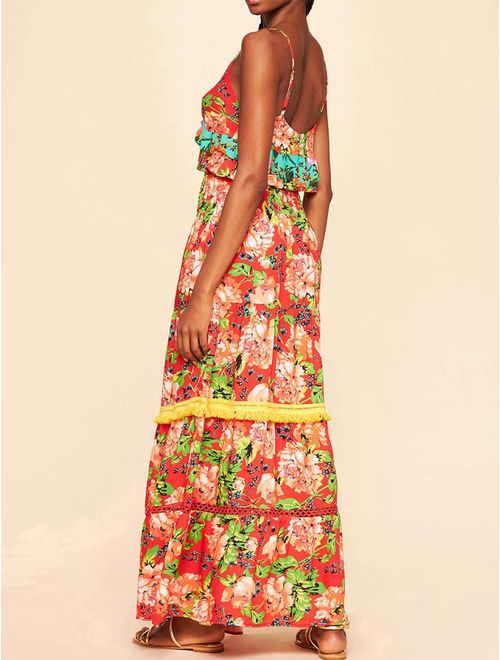 Cropped Regata Estampado Chita