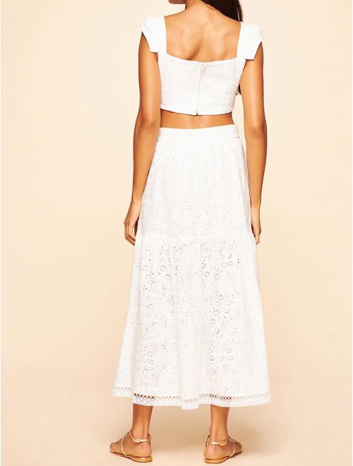 Cropped Regata + Saia Midi Celebrar