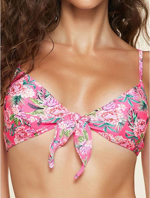 Top Triângulo Estampado Maní